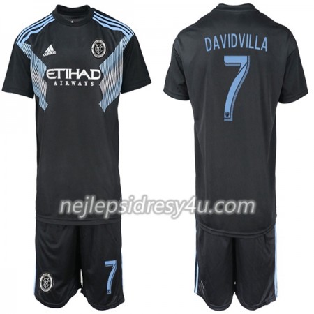 Fotbalový Dres New York City DAVIDVILLA 7 Dětské Venkovní 2018/19